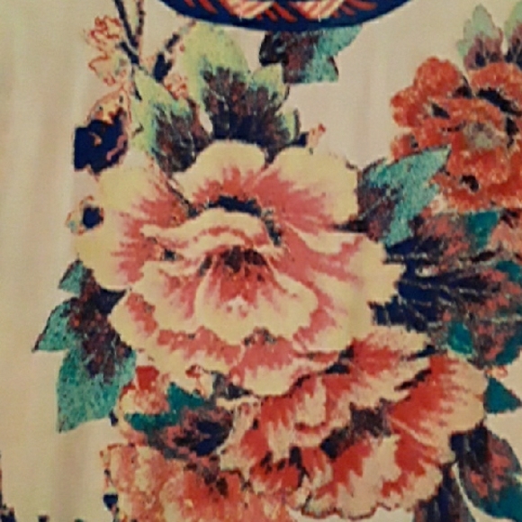 Flying Tomato Floral Kimono  Duster - Picture 4 of 5